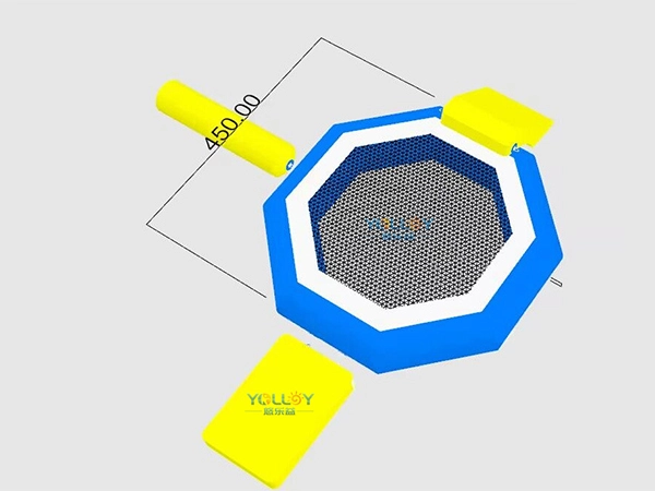 مجموعة الترامبولين المائية القابلة للنفخ