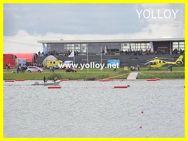 Inflatable Water Obstacle Course Challenge For Train Swimming (3)