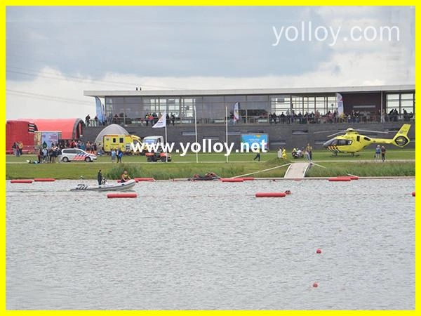 Inflatable Water Obstacle Course Challenge For Train Swimming (3)