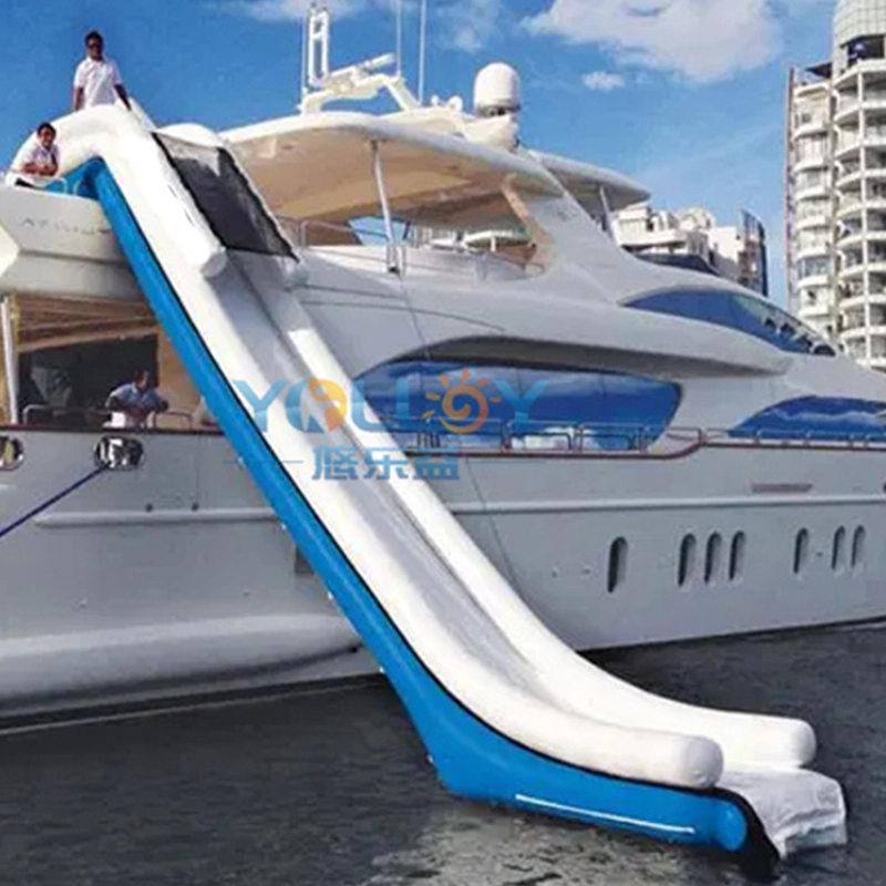 Yacht Inflatable Floating Dock Water Slide for Boats