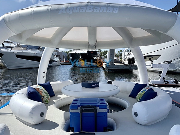 Plateforme de natation gonflable pour yacht (6)