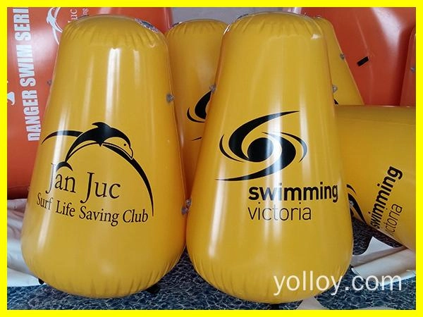 Advertising Inflatable Floating Water Buoy Safety Guard Line