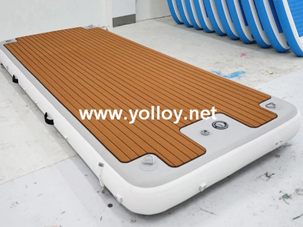 Inflatable Floating Boat Dock Leisure Platforms For Yatchs (3)