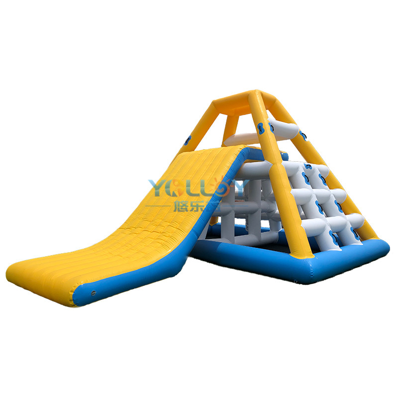 Commercial Grade PVC Tarpaulin Adults Inflatable Water Slides For Boat (1)