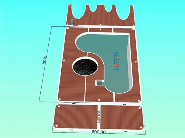 3D-design-drafts-of-Swimming-Inflatable-Dock-Platform-2 3D design drafts of Swimming Inflatable Dock Platform-2