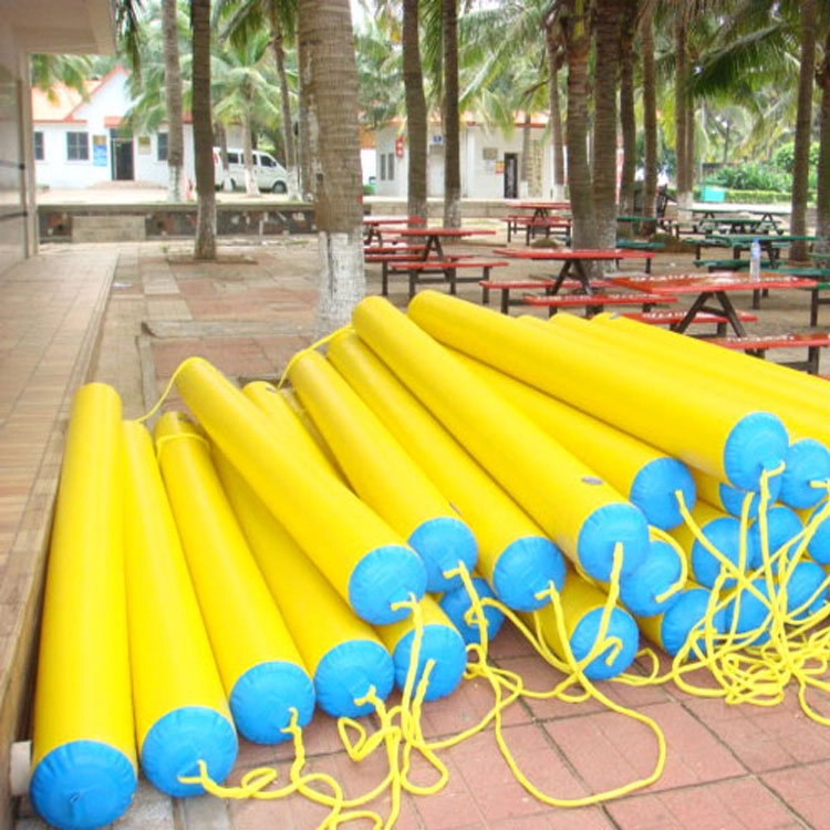 Boyas salvavidas inflables de PVC para natación segura en aguas abiertas