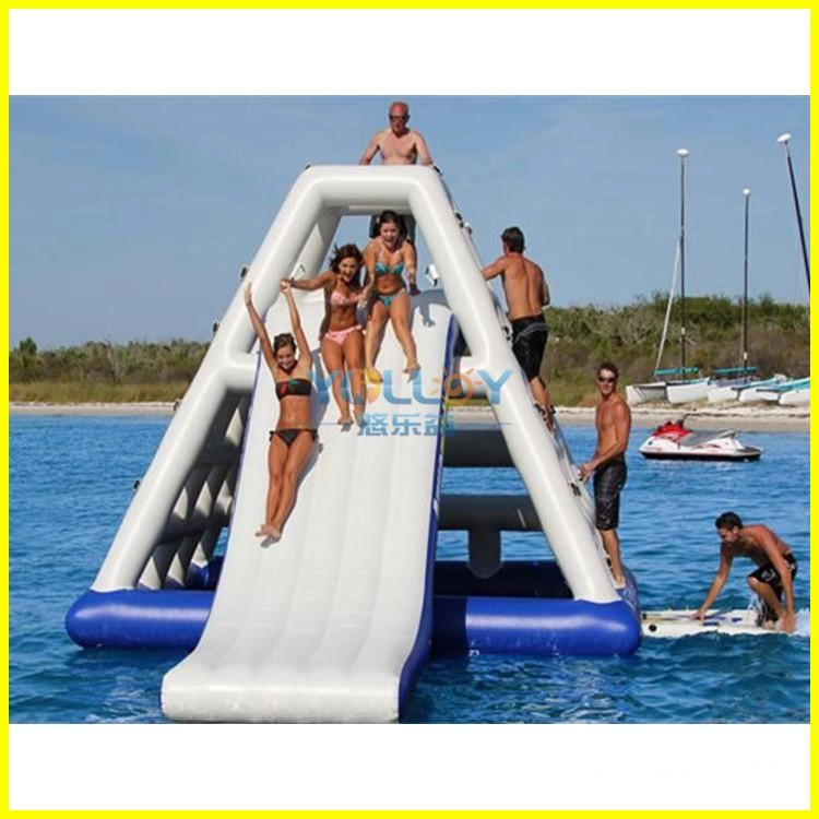 Commercial Grade PVC Tarpaulin Adults Inflatable Water Slides For Boat (5)