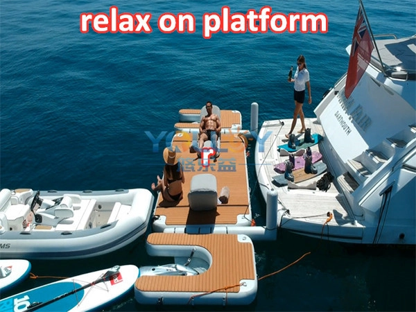 relax on platform