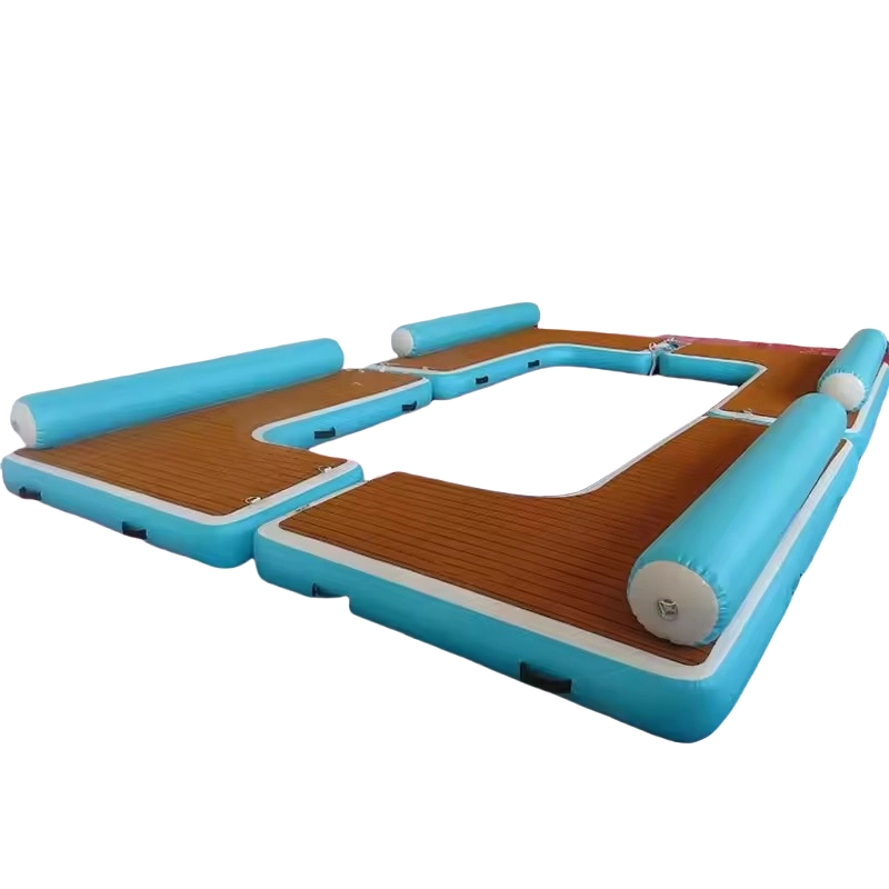 Plataforma de ar inflável flutuante para sofá, piscina, plataforma de ar para Marine-1