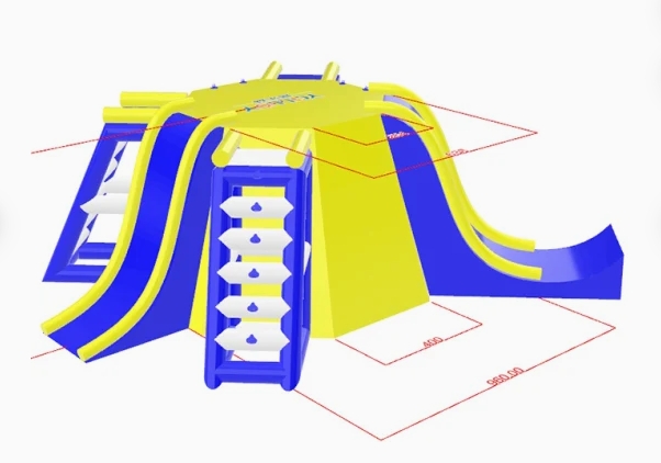 Plateforme de saut gonflable-4