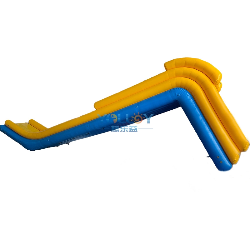 Yacht Water Floating Inflatable Dock Slide For Aquapark (4)