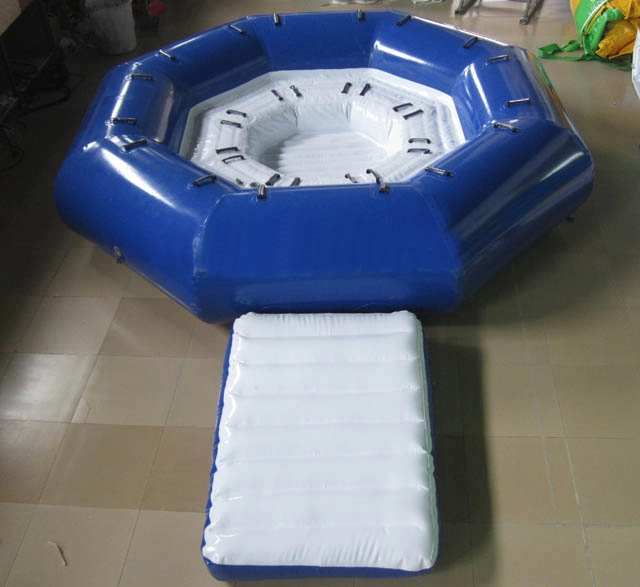 0.9mm PVC Tarpaulin Inflatable Water Towable Boat For Water Sports4