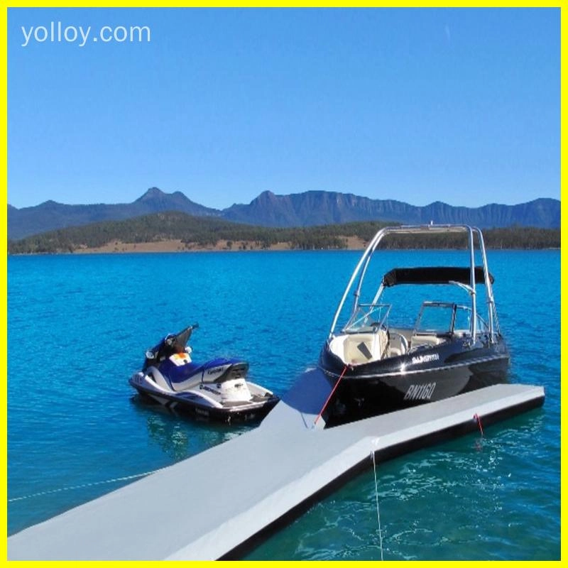 Y Pontoon Inflatable Floating Motor Boat Dock