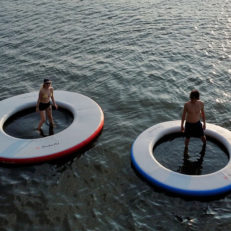 inflatable round platform