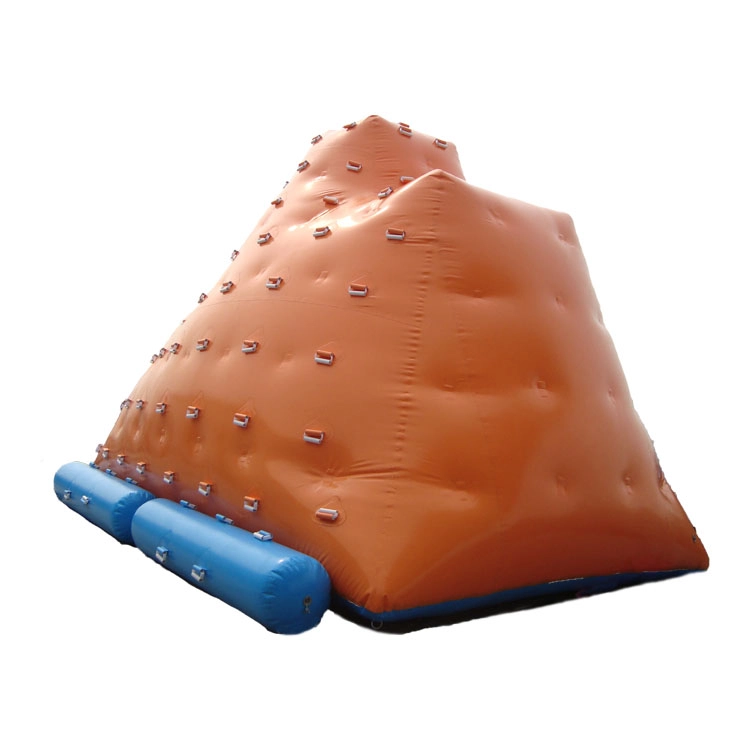 Summer Inflatable Floating Iceberg Climbing Slide Ocean