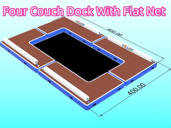 Four Couch Dock With Flat Net