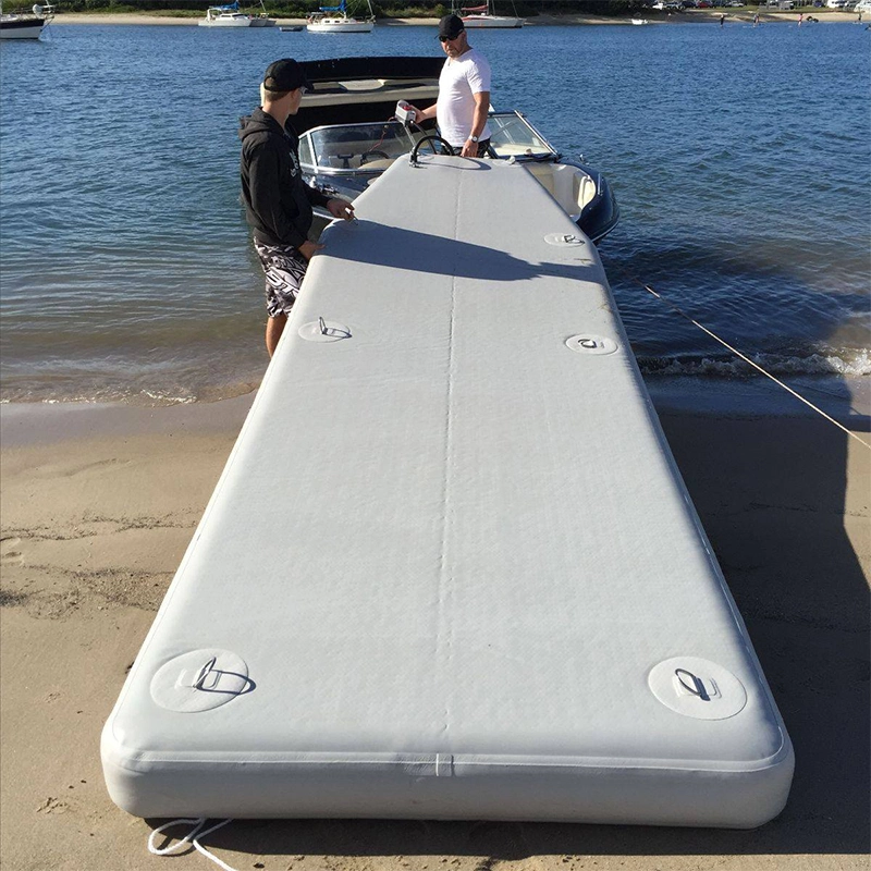 Inflatable YU Pontoon Boat Floating Dock-5