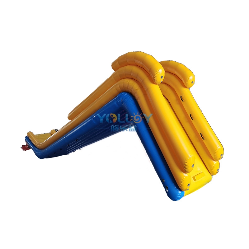 Yacht Water Floating Inflatable Dock Slide For Aquapark (3)