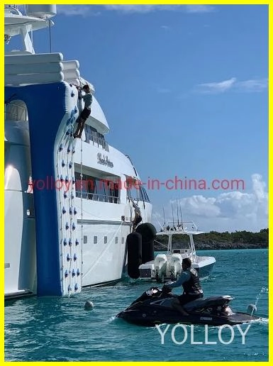 Yacht-Schlauchboote Kletterwand für Wasserspiele-5