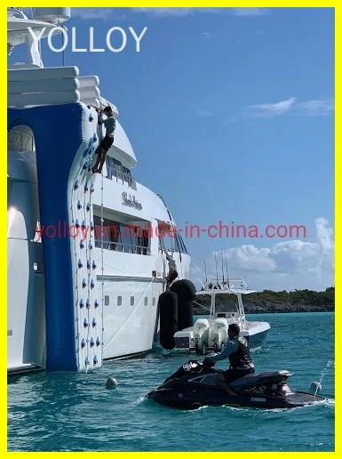 Yacht-Schlauchboote Kletterwand für Wasserspiele-5