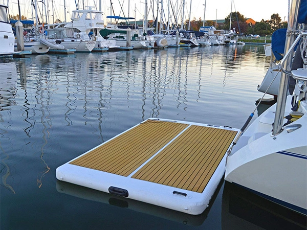 Yacht Inflatable Floating Water Deck Platform For Boat (3)