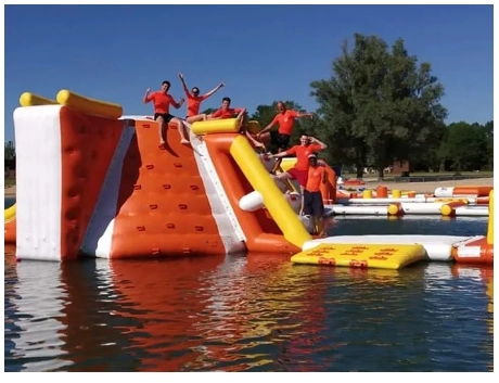 Plataforma de salto inflable-6