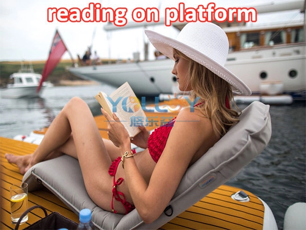 reading on platform