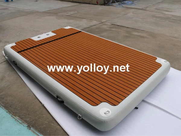 Inflatable Floating Boat Dock Leisure Platforms For Yatchs (4)