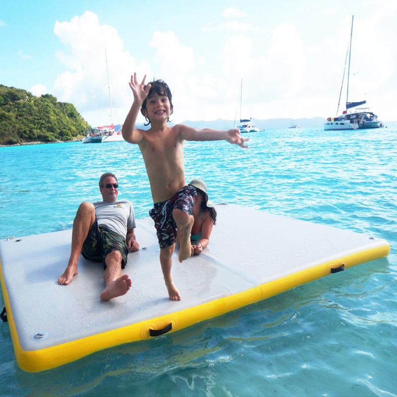 Muelle portátil inflable