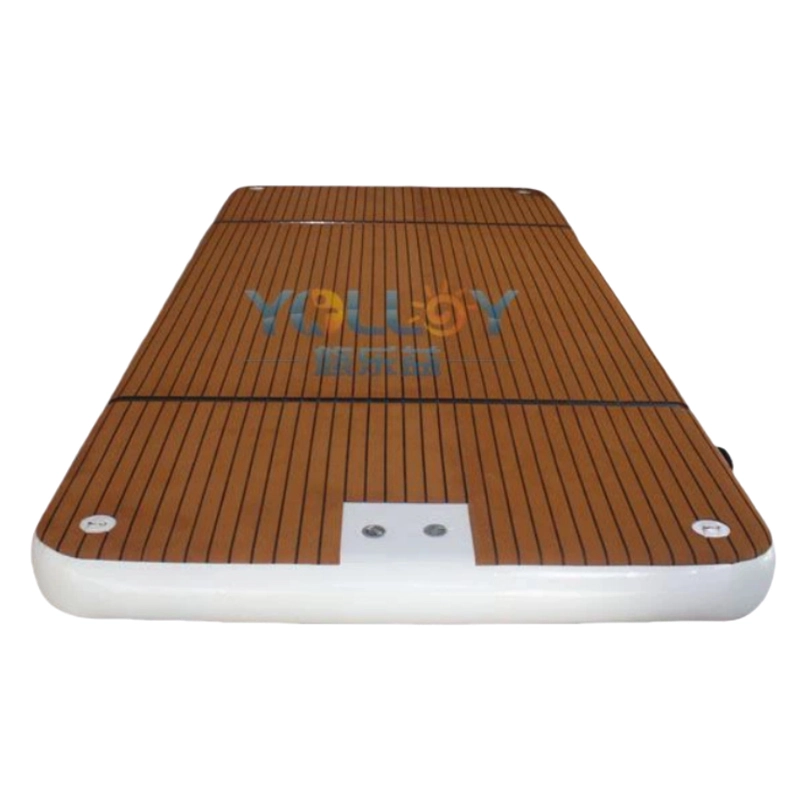 Yacht Inflatable Floating Water Deck Platform For Boat(4)