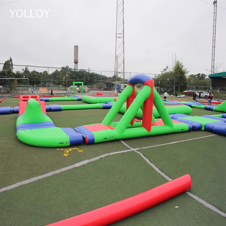 Parc aquatique flottant gonflable en mer (6)