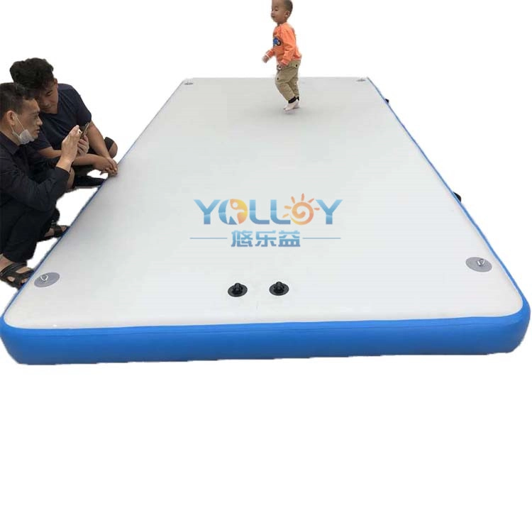 Inflatable Water Leisure Floating Dock Work Platform Mat