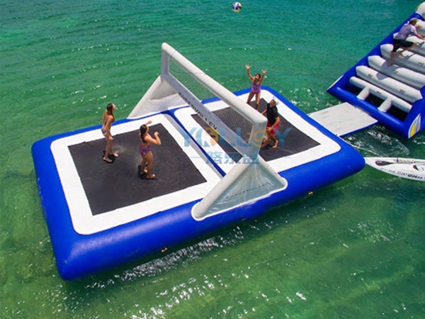 Trampolín inflable para cancha de voleibol (4)