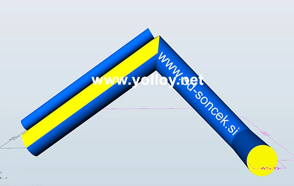 Draf desain 3D seluncuran air tiup (2) Draf desain 3D seluncuran air tiup (2)