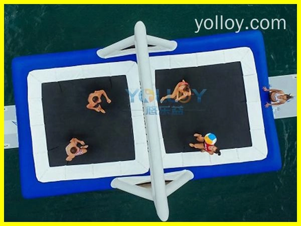 Inflatable Volleyball Court Trampoline (5)