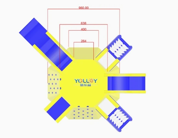 Plateforme de saut gonflable-5