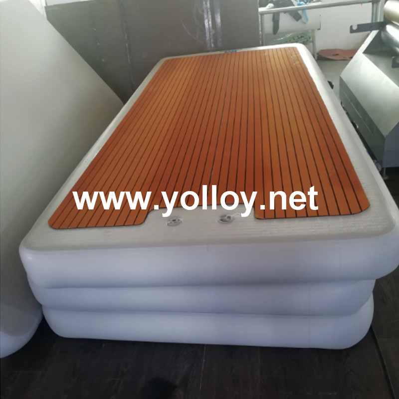 Inflatable Floating Boat Dock Leisure Platforms For Yatchs (2)