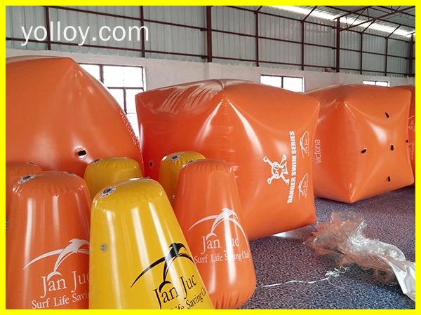 Advertising Inflatable Floating Water Buoy Safety Guard Line (3)