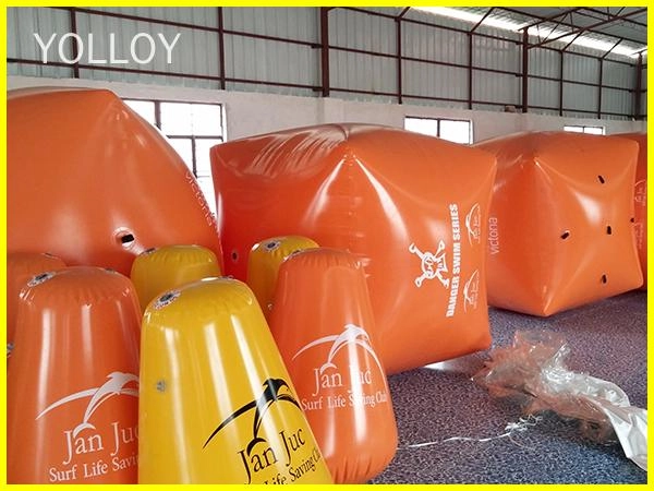 Advertising Inflatable Floating Water Buoy Safety Guard Line (3)