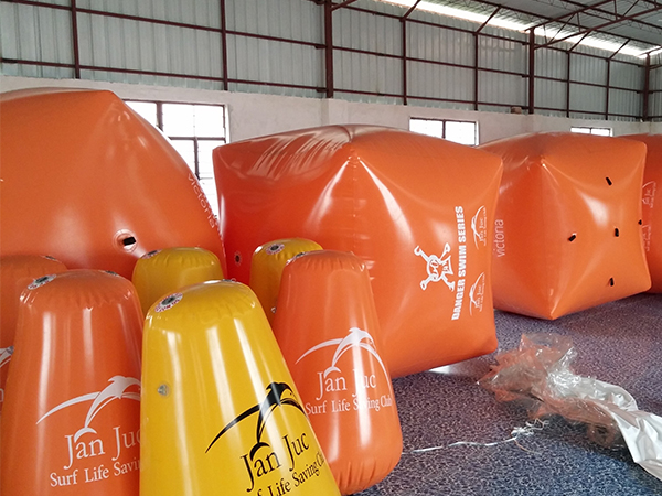 Advertising Inflatable Floating Water Buoy Safety Guard Line (3)