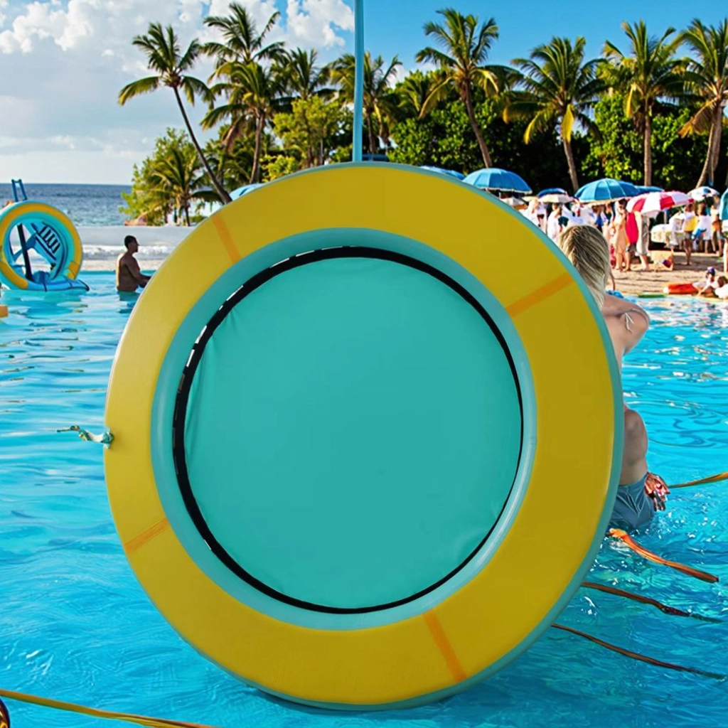 Inflatable Circular Mesh Dock-1