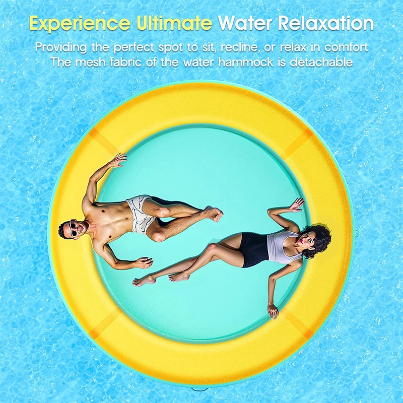 Inflatable Circular Mesh Dock-4