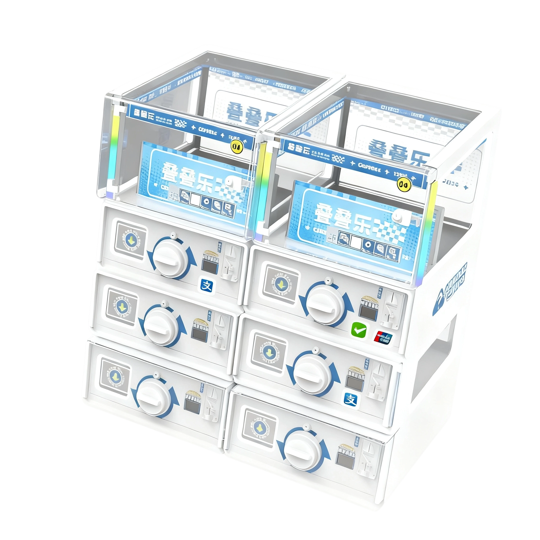 Freely Assembled Modular Gashapon Machine