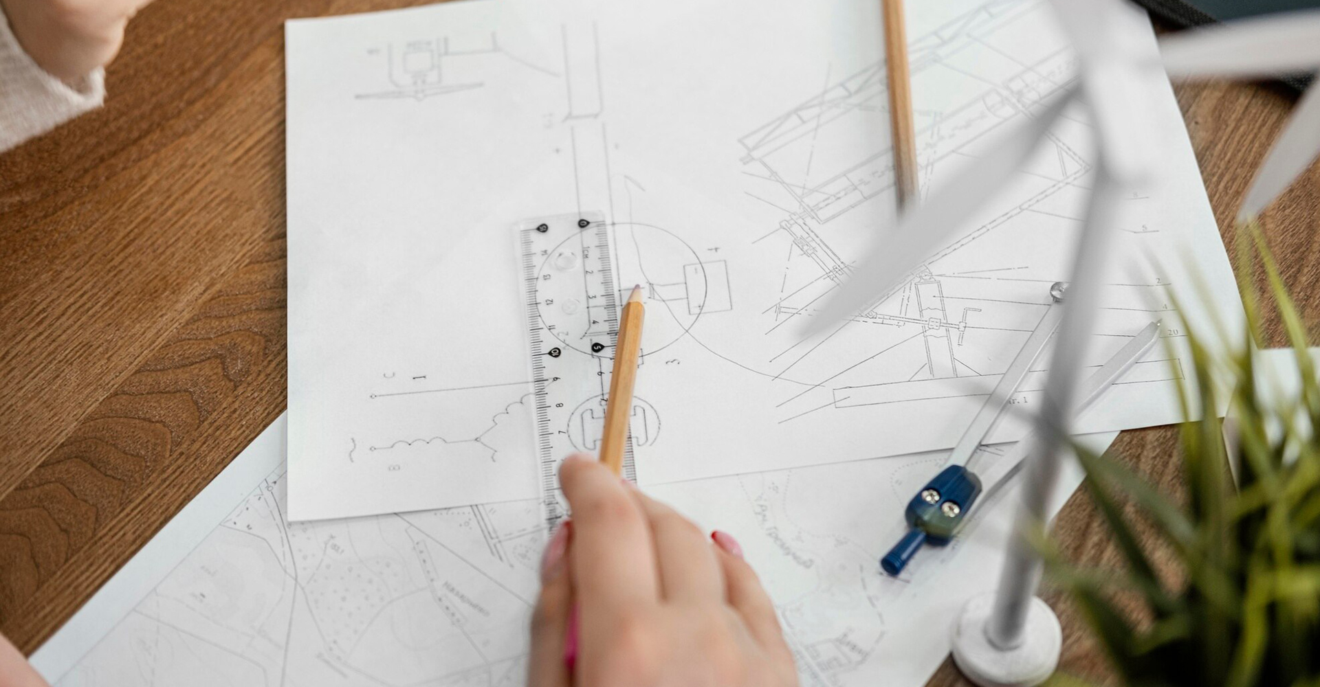 close-up-blueprints-renewable-energy-project_23-2148890097