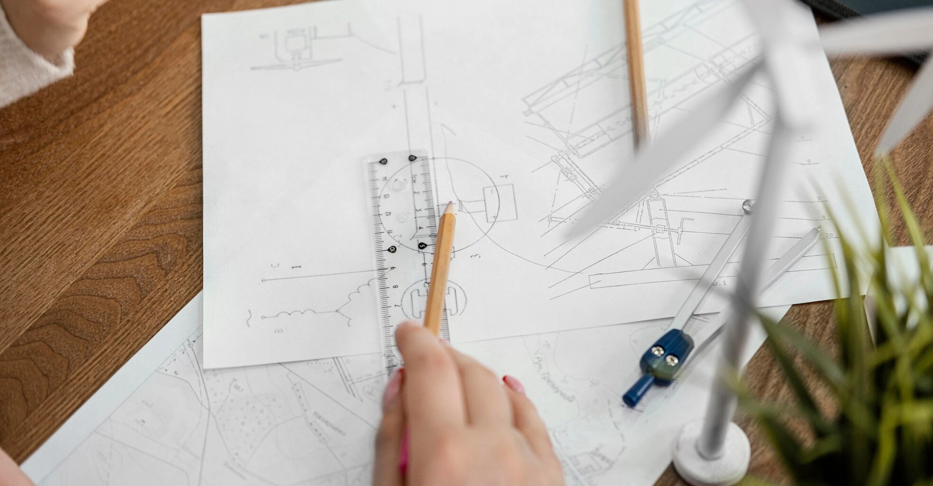 close-up-blueprints-renewable-energy-project_23-2148890097