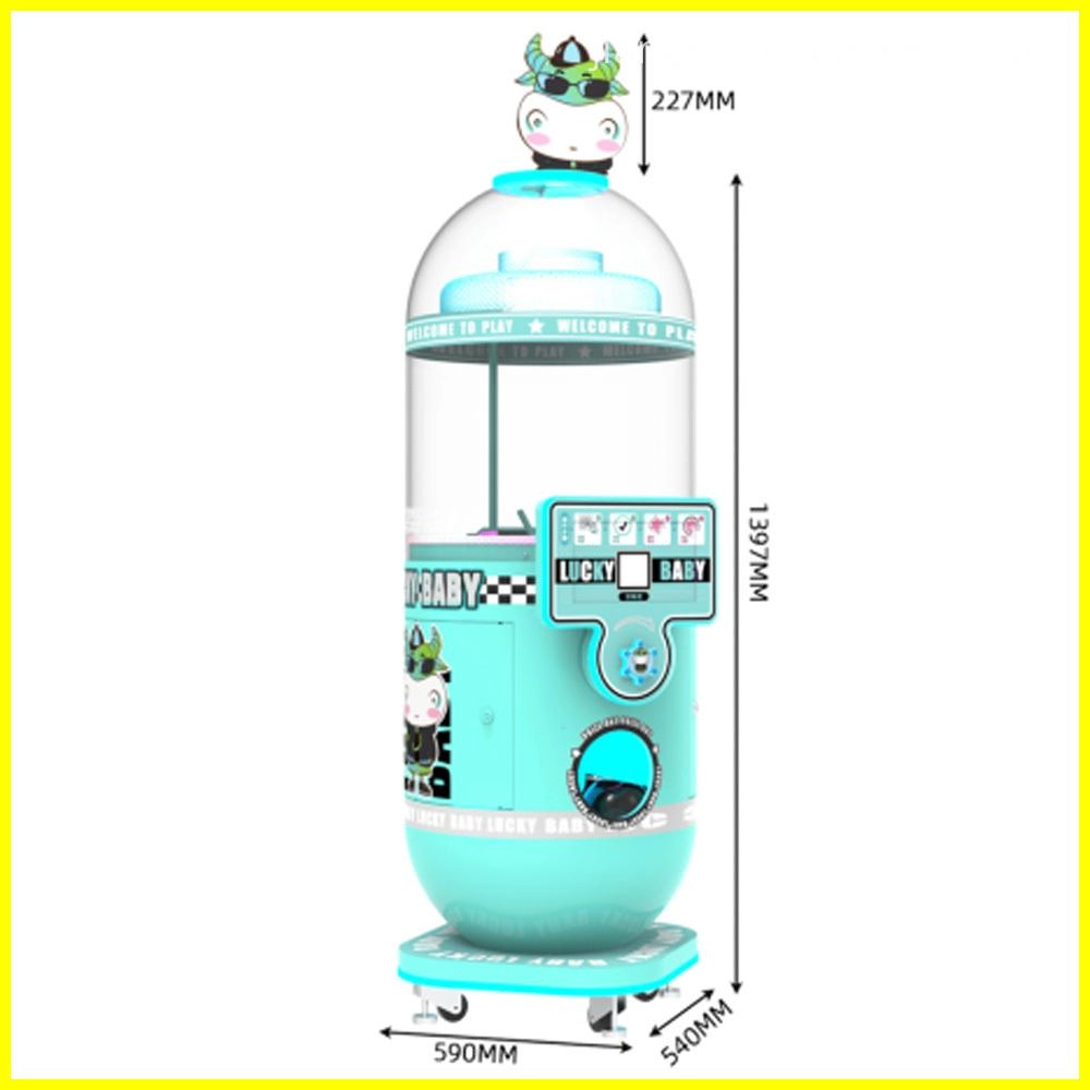 Commercial-Capsule-Toy-Vending-Machine-with-Transparent-Spiral-Track