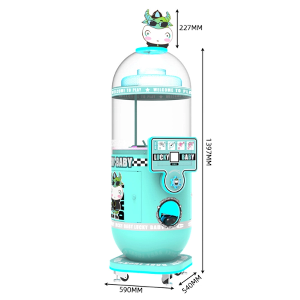 Commercial-Capsule-Toy-Vending-Machine-with-Transparent-Spiral-Track