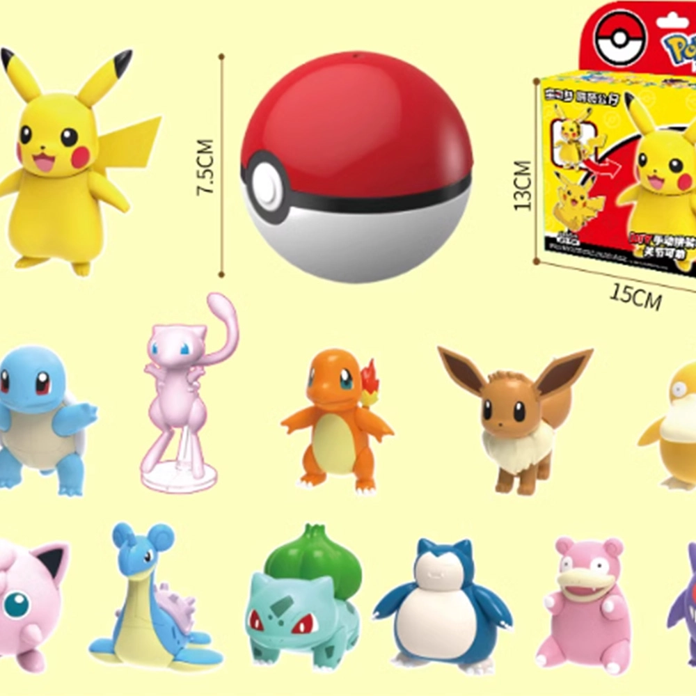 Pokémon-assembly-figures