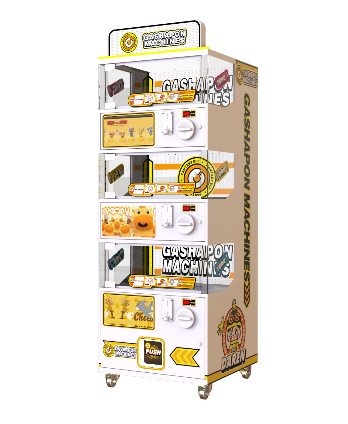 Custom Gashapon Machines | Jiang Xin Customization Services