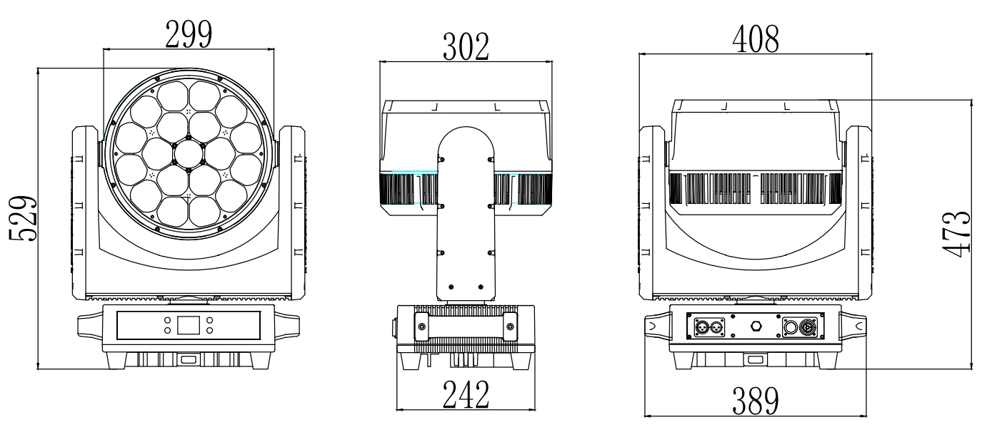 尺寸图 - LiteLEES